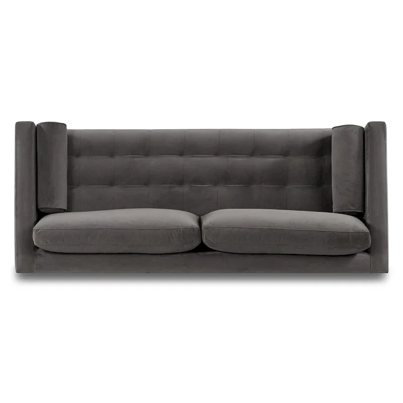 Poly & Bark Napa 72 Velvet Fabric Sofa