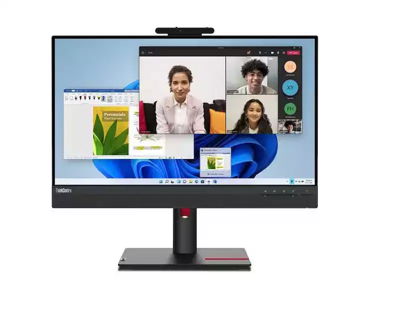 Refurbished: Lenovo Thinkcentre TIO 23.8 G5 Touch Monitor 16:9 IPS 60Hz 4ms 1 HDMI Black - Manufacturer Refurbished
