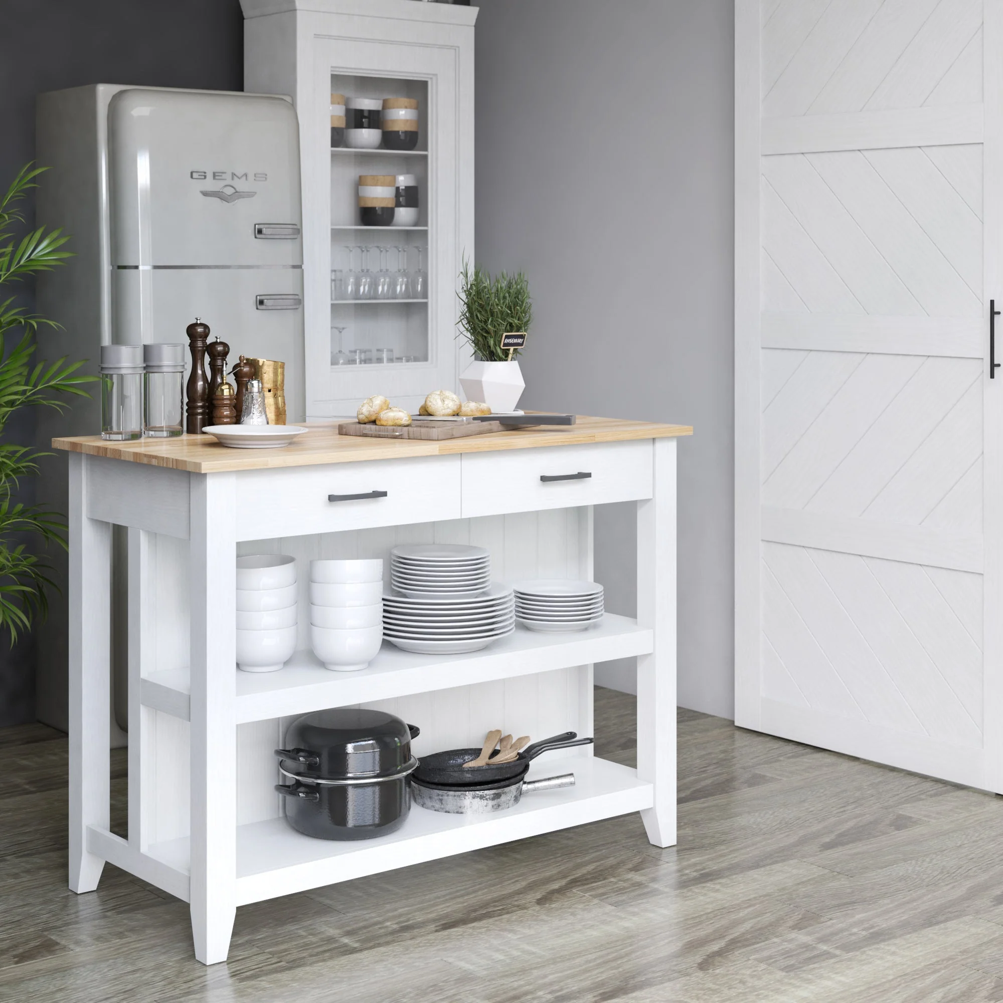 Modern Farmhouse Kitchen Island