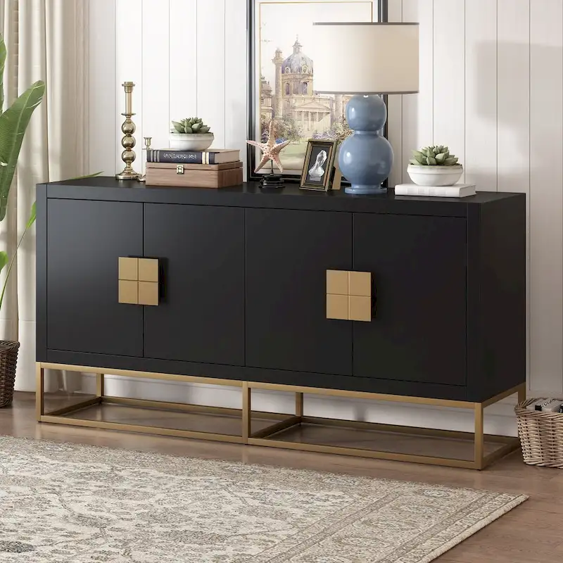 Sideboard with Adjustable Shelves