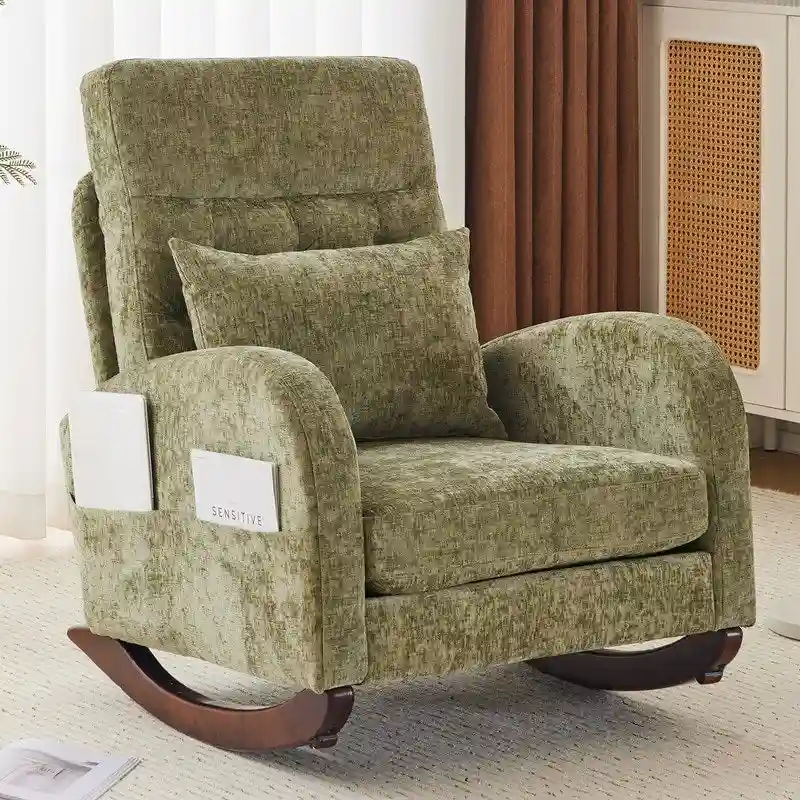 Upholstered Rocking Chair