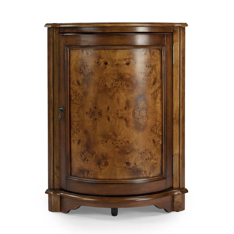 HomeRoots 23  Brown Standard Accent Cabinet - 22.75