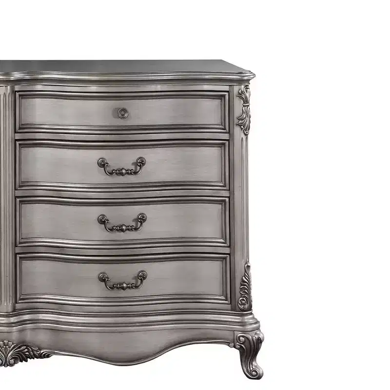 Acme Furniture Ariadne 8-Drawer Dresser Antique Platinum Finish