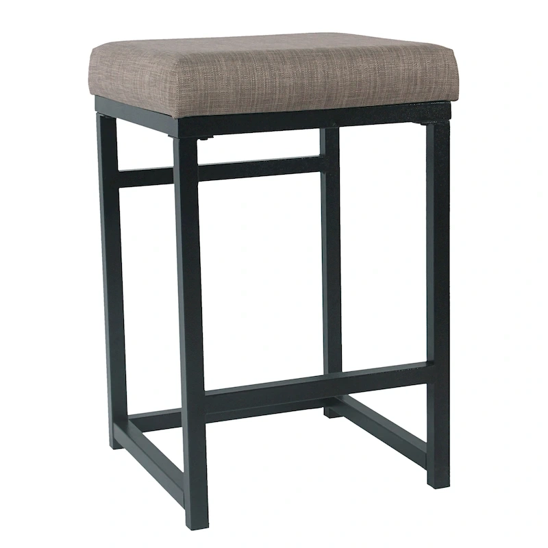 HomePop Backless Metal 24 Counter Stool - 24 inches
