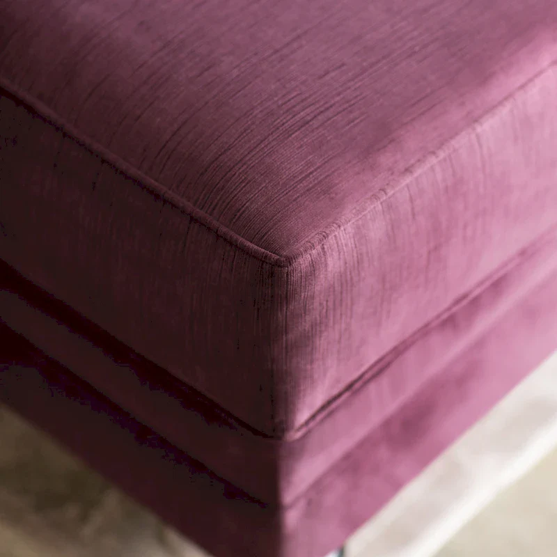 Gito Transitional Velvet Upholstered Tufted Back Sectional by Furniture of America