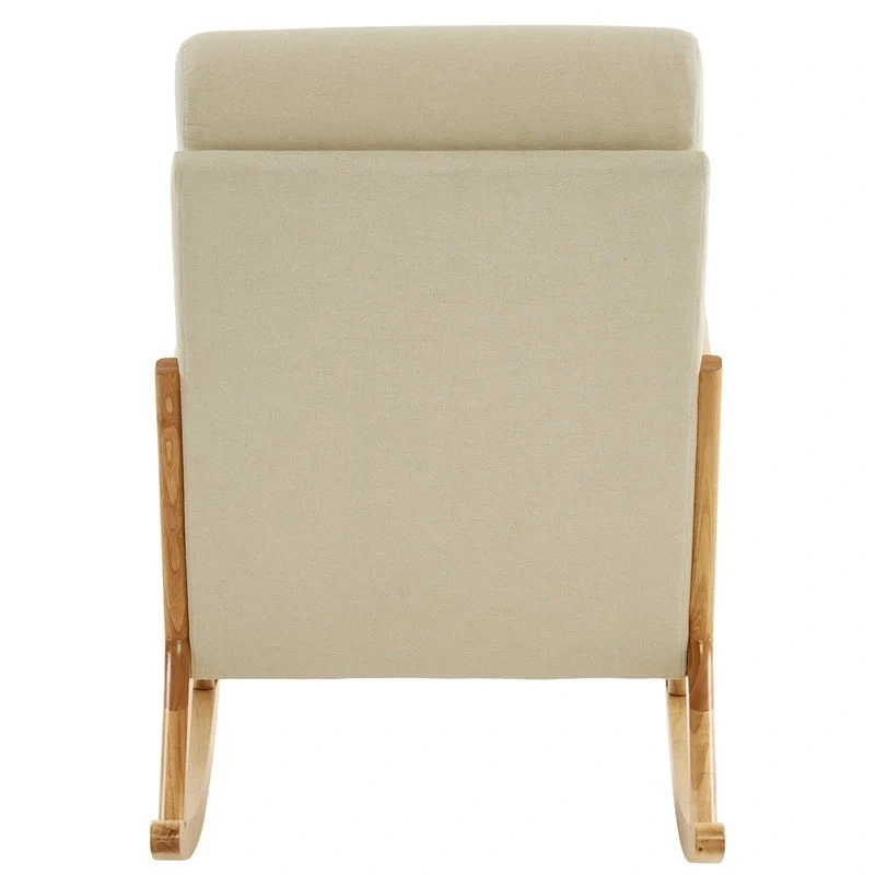 39.37 W High-Back Dual-Use Upholstered Rocking Chair/Accent Chair