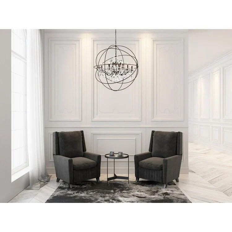 Somette Durham Collection Rustic Intent Gyro Pendant Lamp