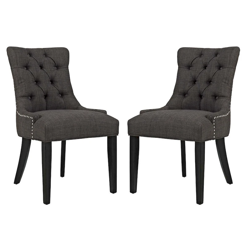 Modway Regent Fabric Dining Chair (Set of 2)