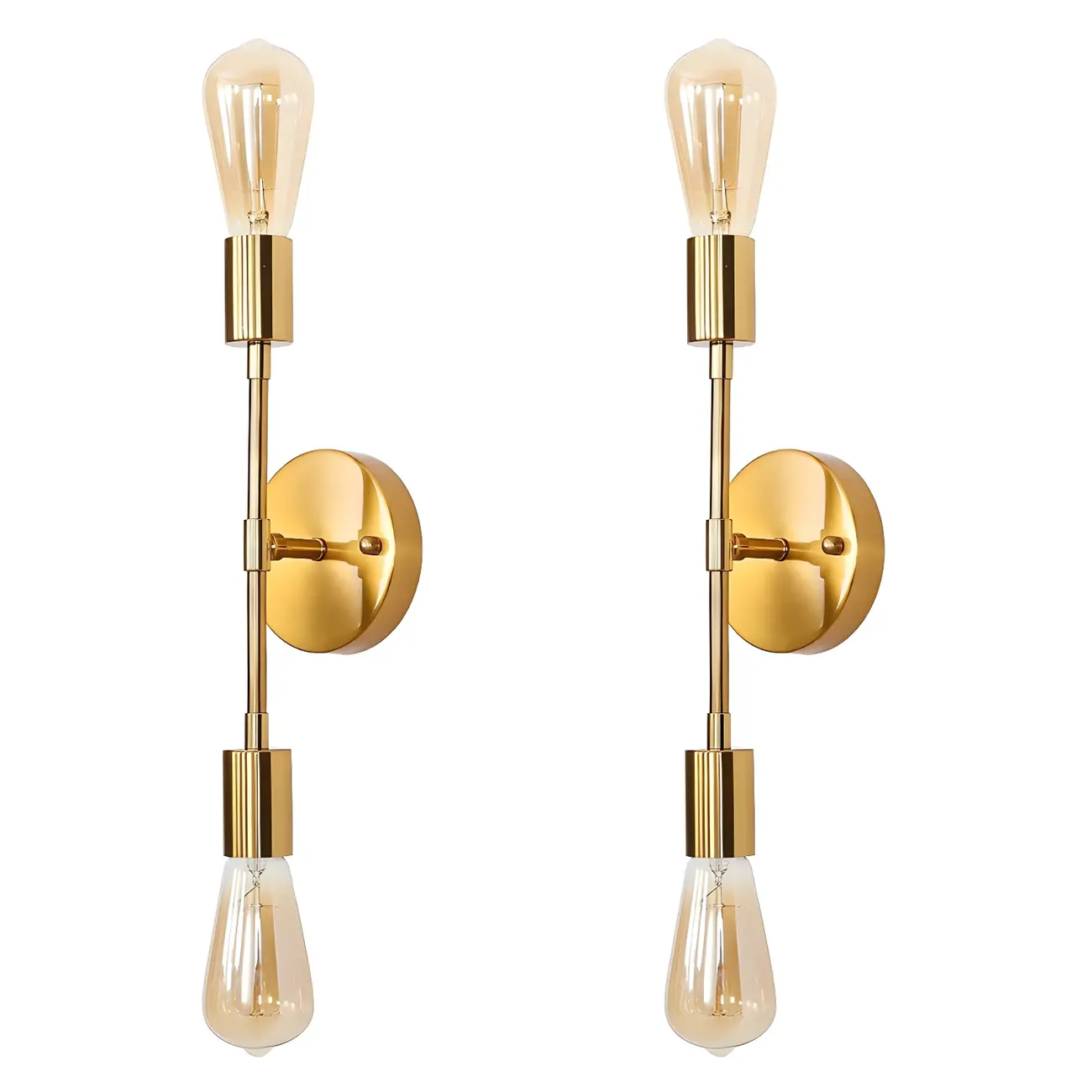 Modern Gold Up Down Bathroom Vanity Light