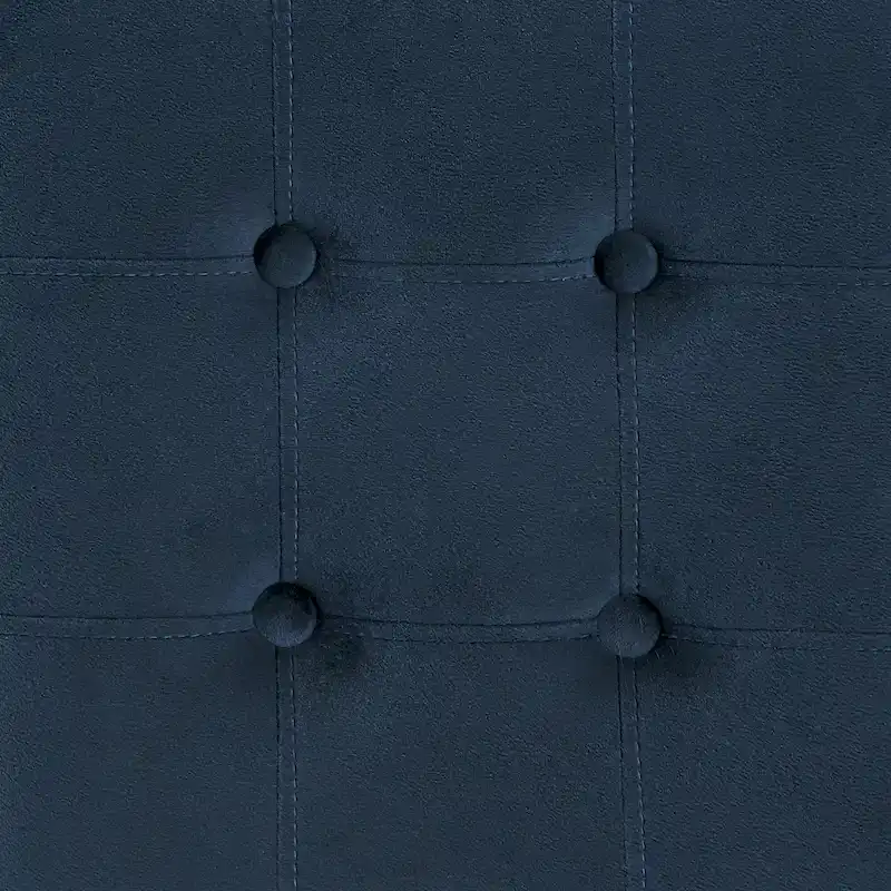 Perdita Gold Finish Velvet Button Tufted Bar Stools (Set of 2) by iNSPIRE Q Bold