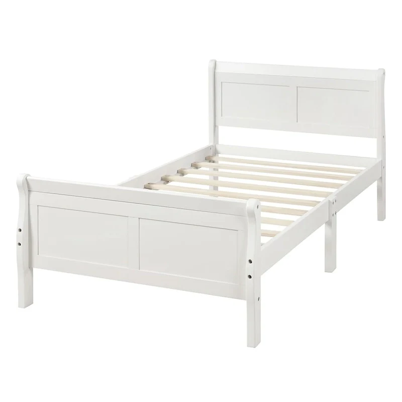 Wood Twin Frame Bed