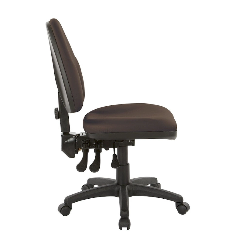 Dual Function Fabricated Ergonomic Office Chair