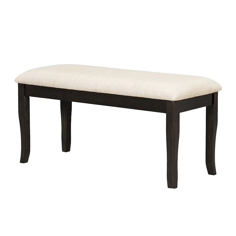 6-Piece 78 Trestle Extendable Dining Table Set w/Dining Chairs &Bench