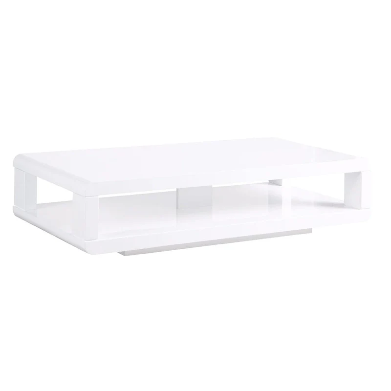 48  Modern Euro White lacquered High Gloss Coffee Table