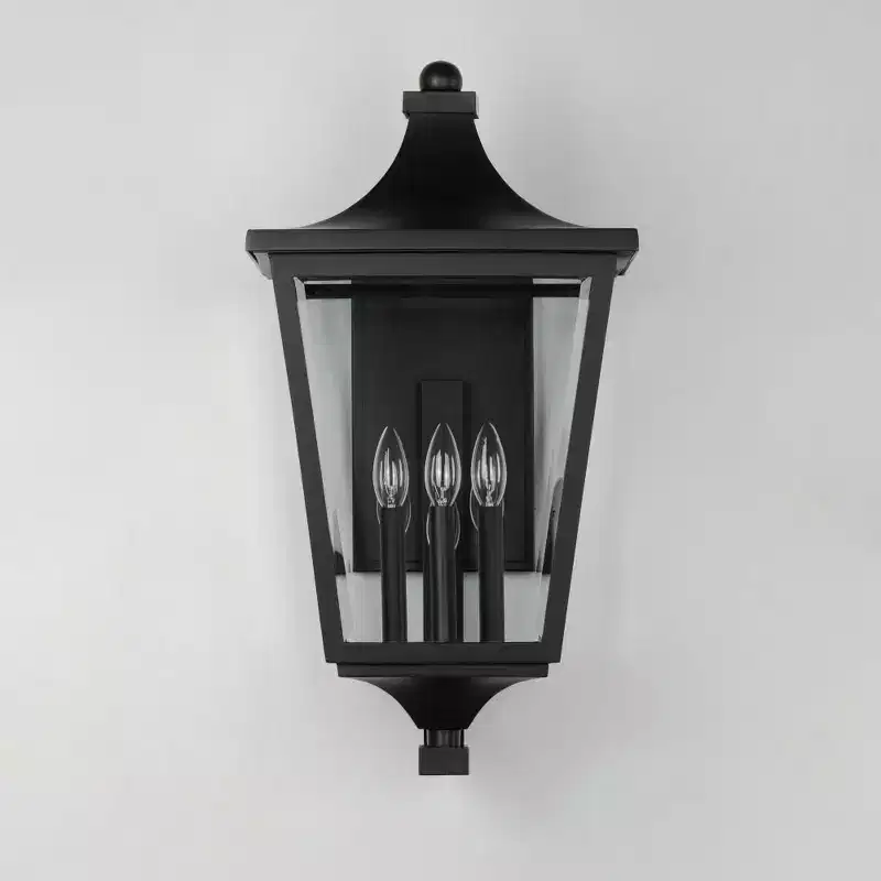 Maxim Lighting Sutton Place Vx 3 - Light Wall Light in Black