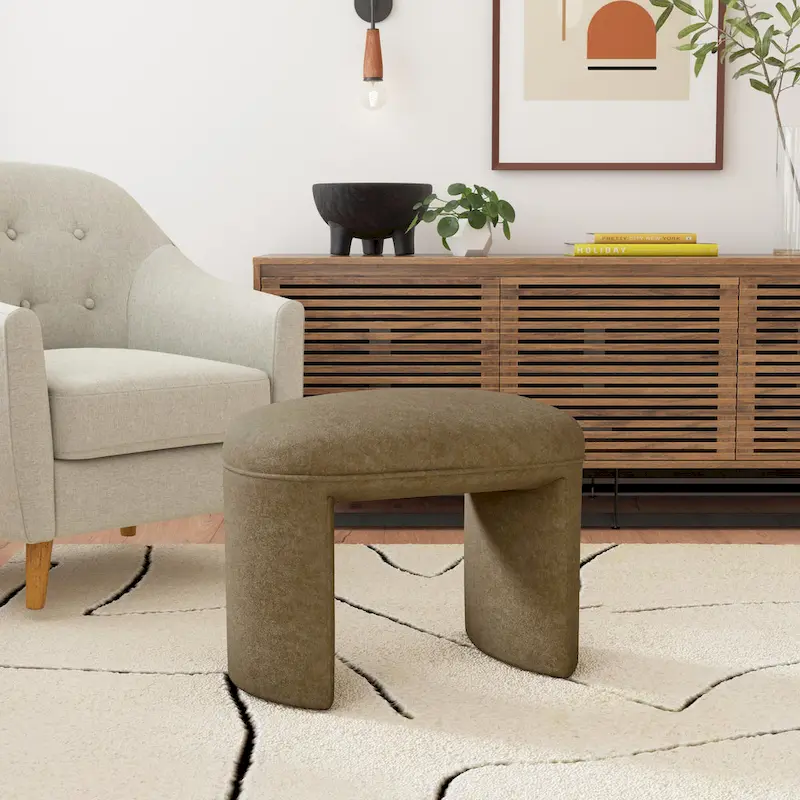 HomePop Quinn Ottoman