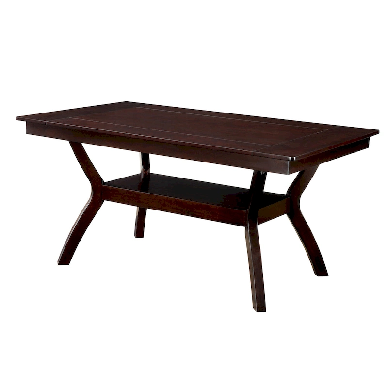 Copper Grove Schmidt 64-inch Wood Dining Table with Shelf