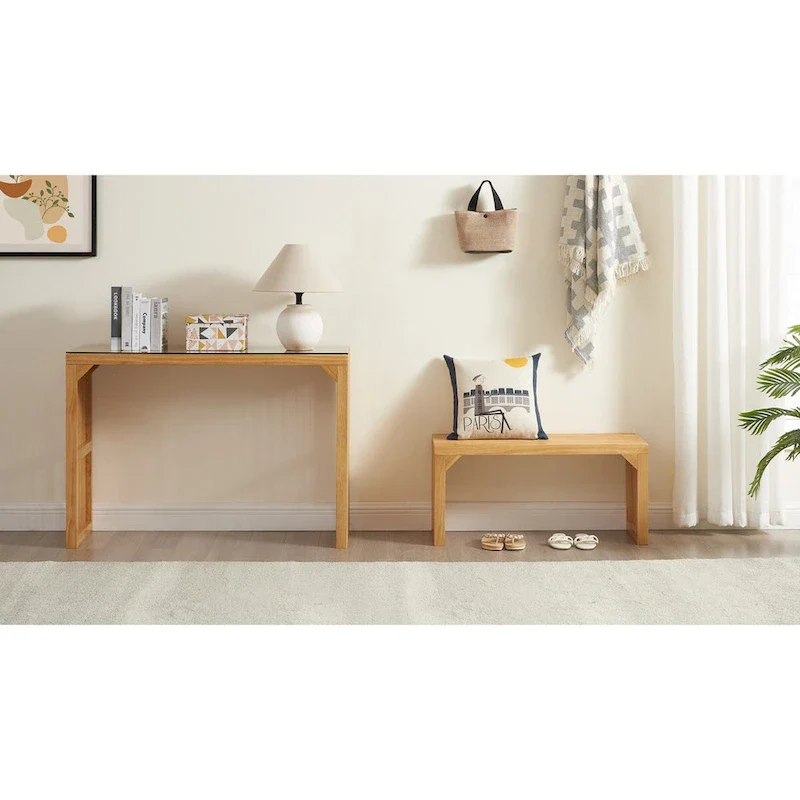 3PCS Dining Bench and Table