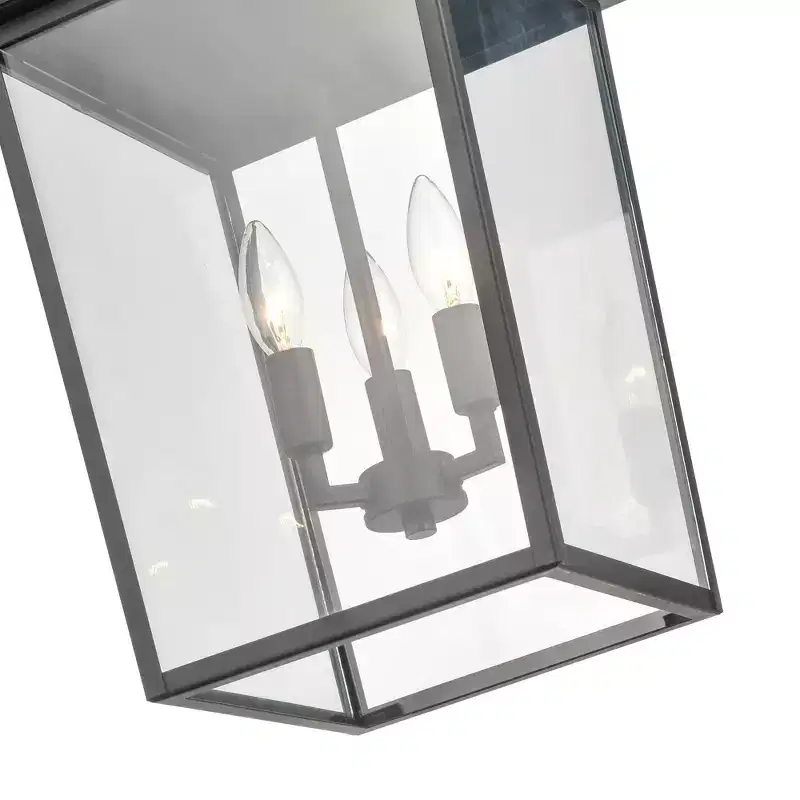 Millennium Lighting Fetterton 3 - Light Pendant in Powder Coated Black