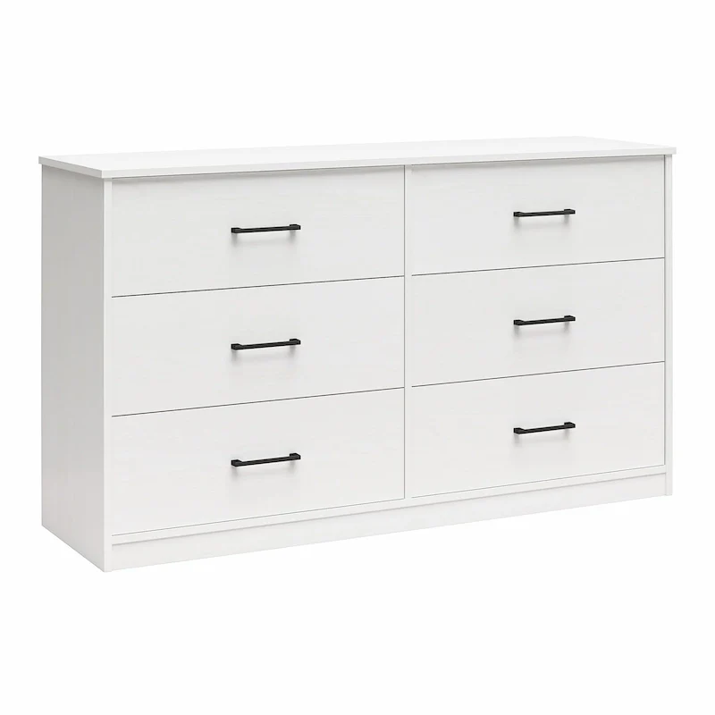 BrEZ Build Pearce Wide 6 Drawer Dresser