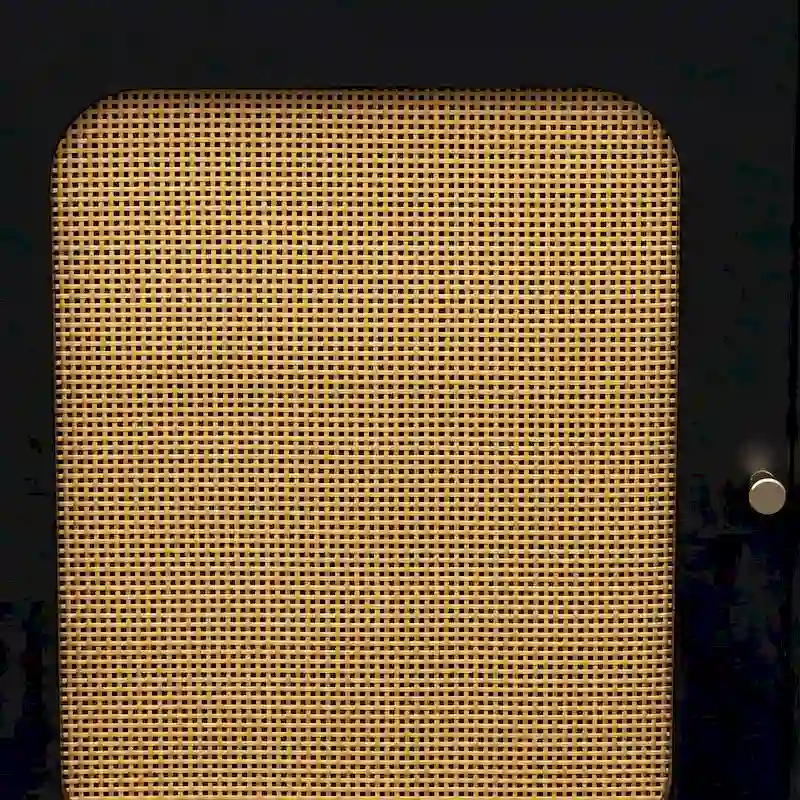 Rattan Sideboard Buffet Cabinet