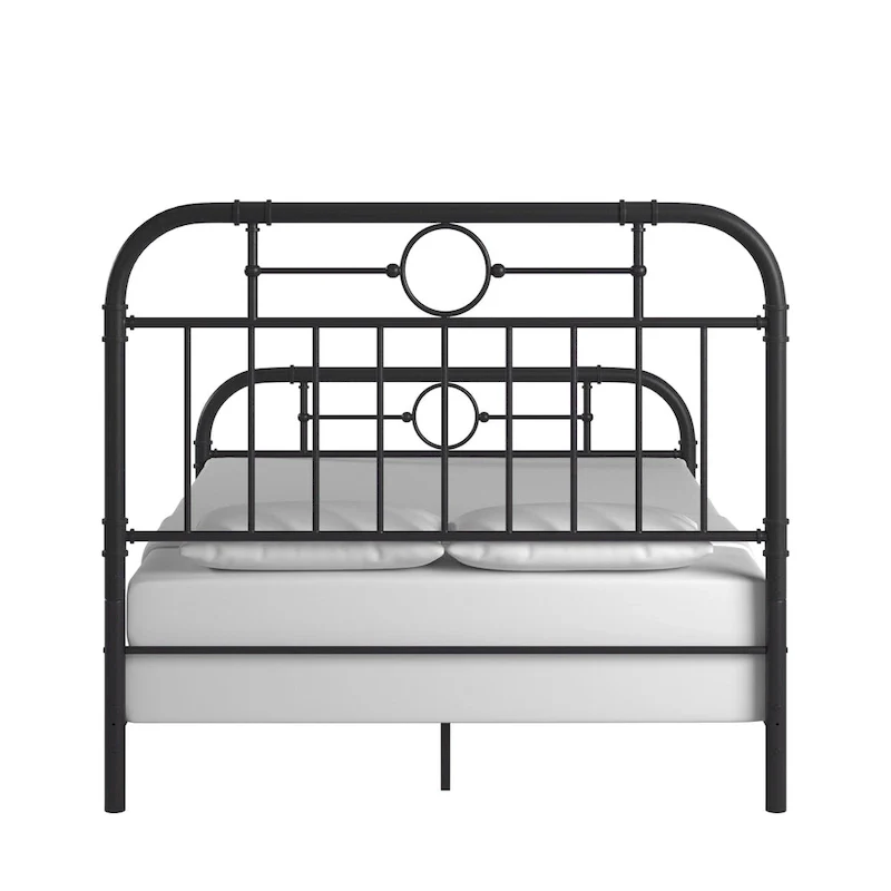 Kendal Black Metal Bed by iNSPIRE Q Classic