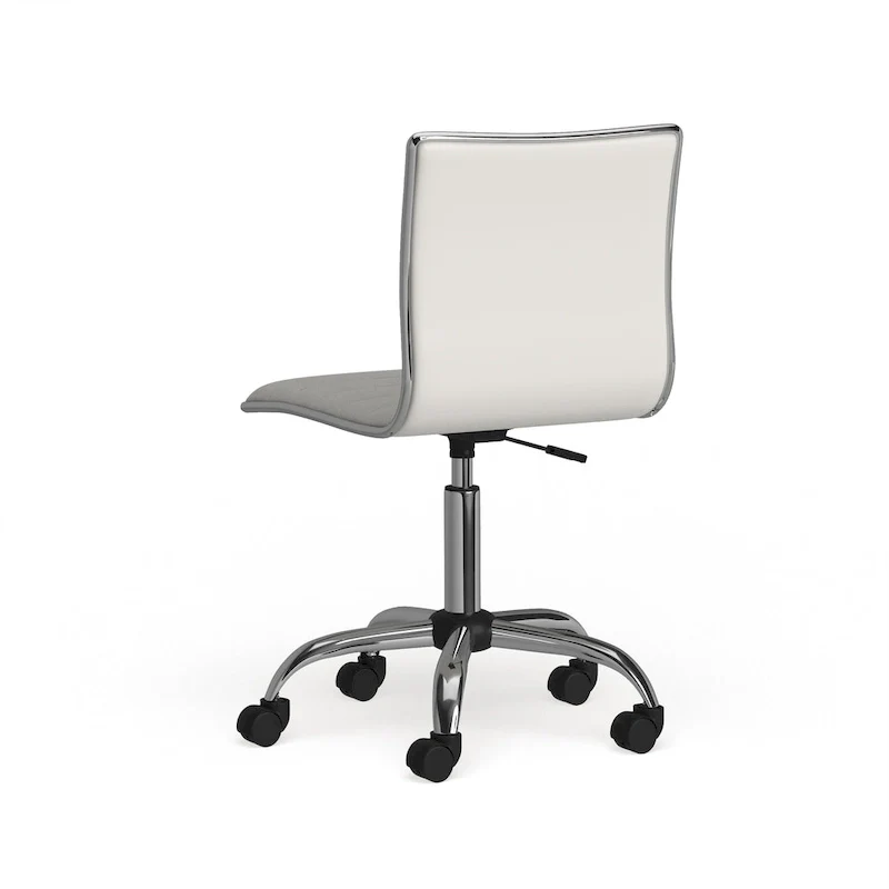 Carson Carrington Lund Modern Chrome Office Chair