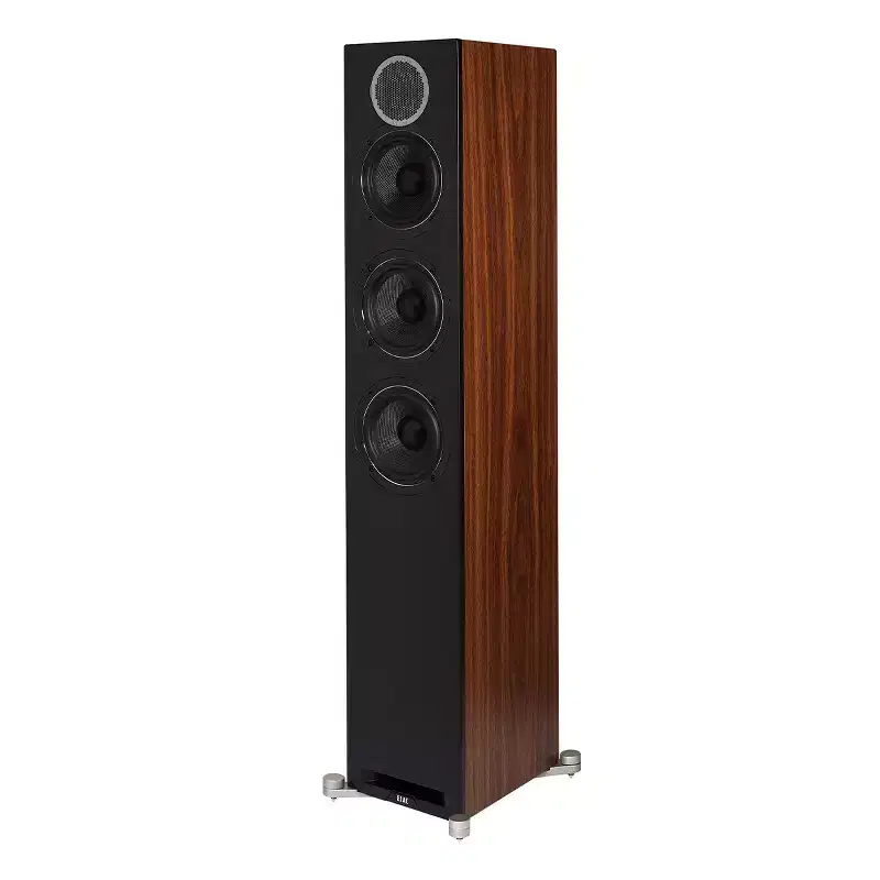 ELAC DFR52 Debut Reference 5.25 Inch Floorstanding Speaker - Each (Walnut/Black)