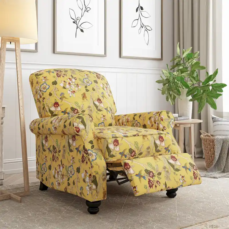 Push Back Recliner Chair - Single Seater