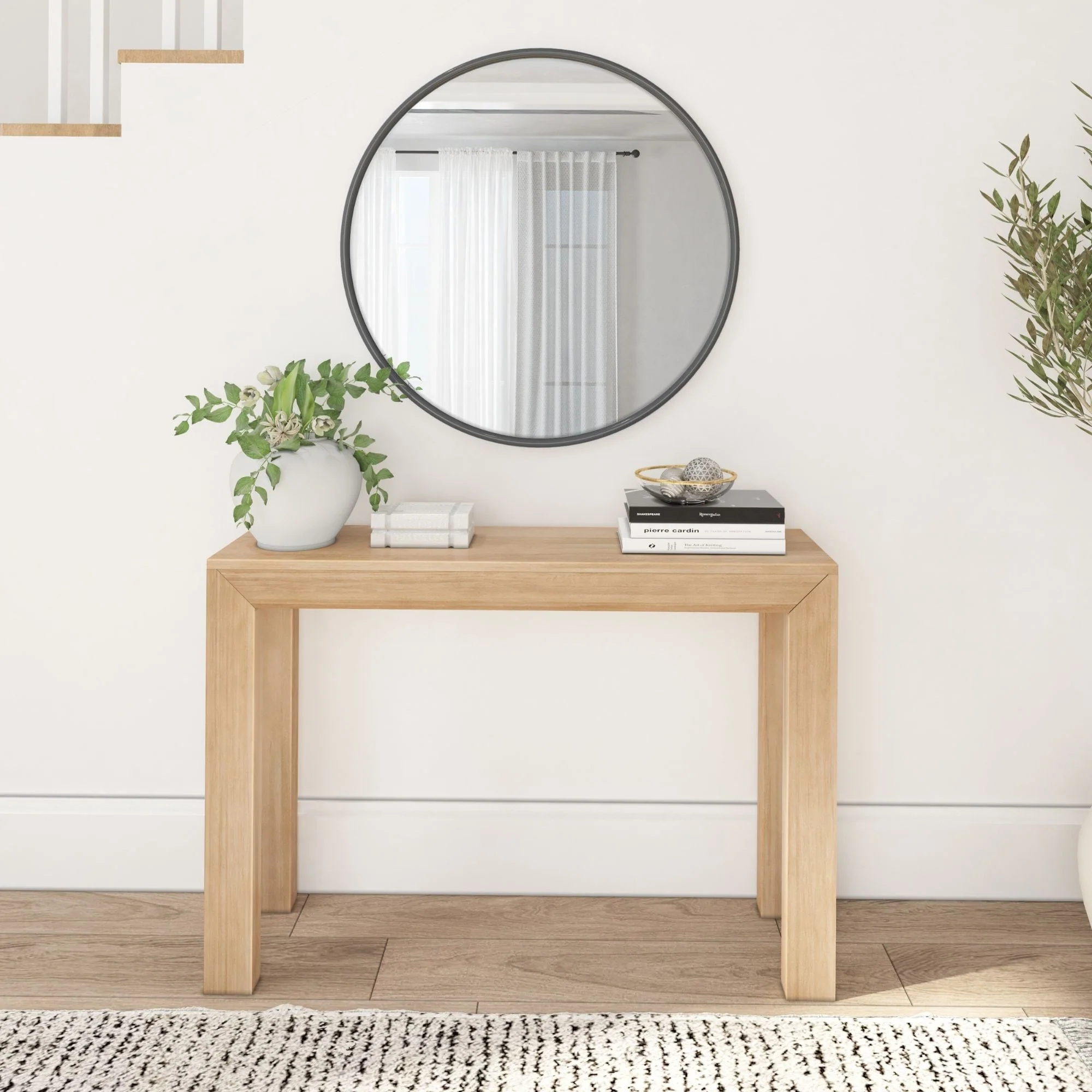 Plank and Beam Modern Console Table - 46
