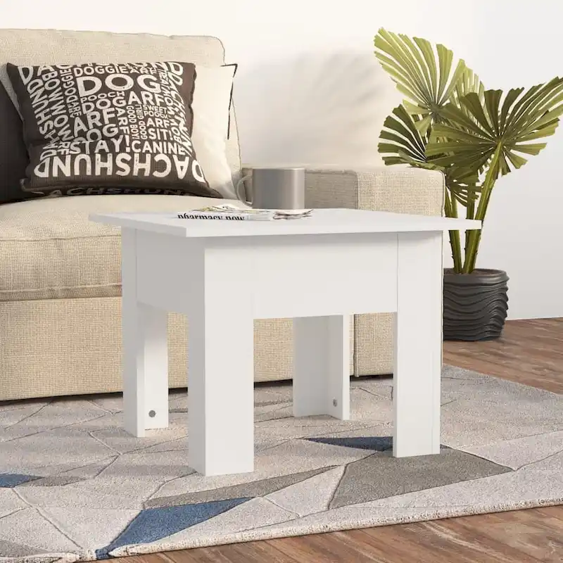 Black Modern Square Coffee Table