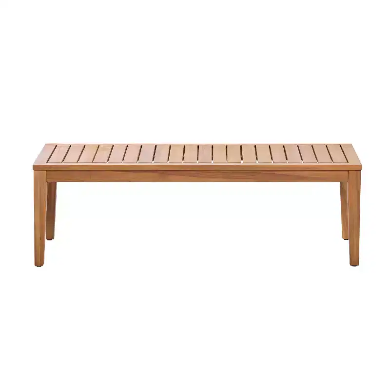 Christopher Knight Home Cinzia Patio Solid Acacia Wood Coffee Table