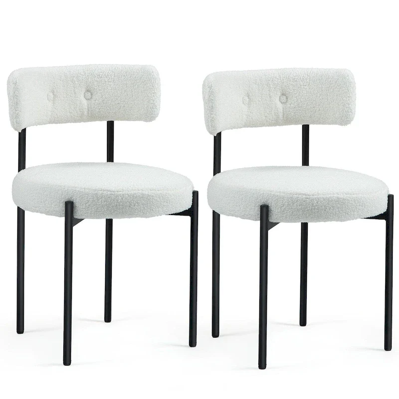 AVAWING Dining Chairs Mid-Century Modern Kitchen Chairs Set of 2