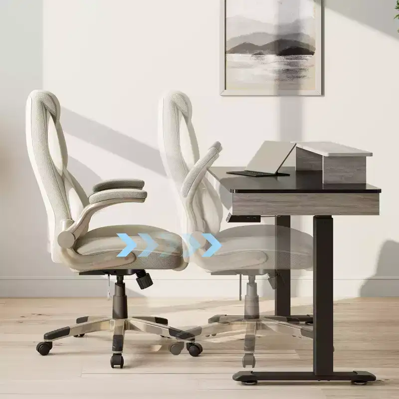 EUREKA ERGONOMIC Galene, Faux Leather Office Chair