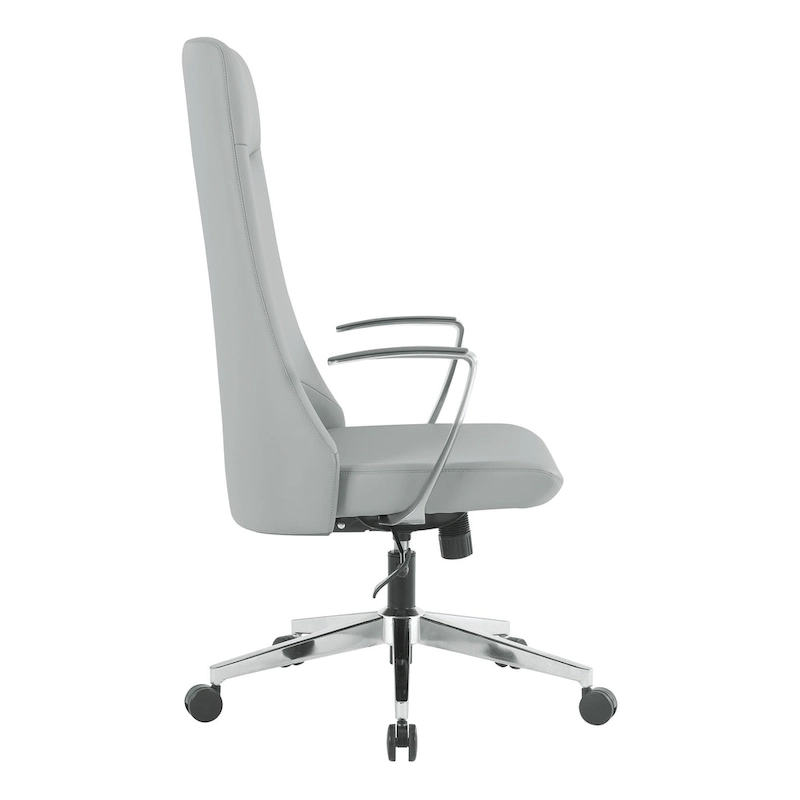 High Back Office Chair with Antimicrobial Fabric