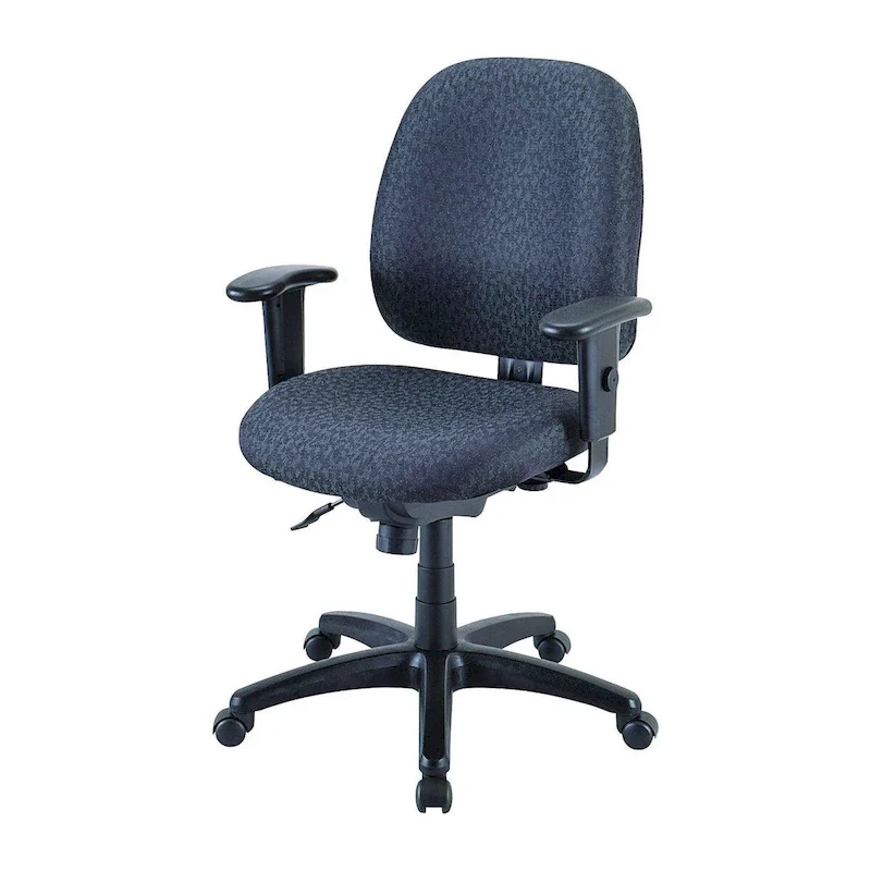 Charcoal / Navy / Black Multi-function Swivel Task Chair (Single User)