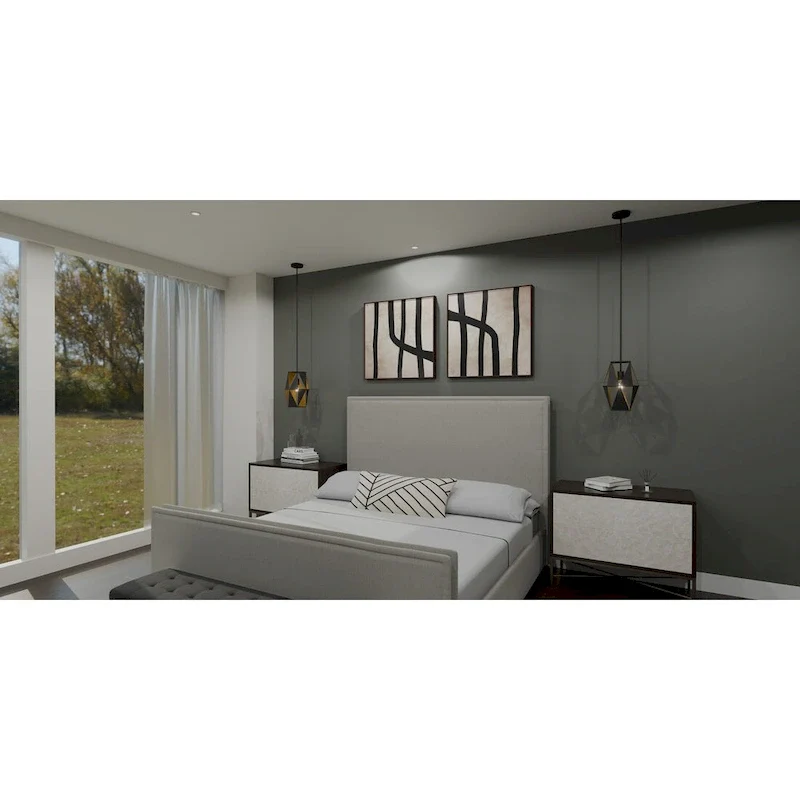 Wren 1-Light Matte Black Mini Pendant Light