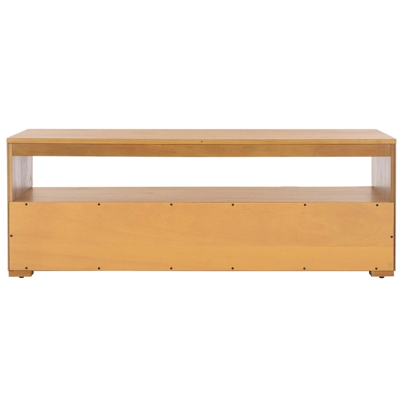 SAFAVIEH Kaitlyn 2-Drawer 1-Shelf Entertainment Media Stand (Fits Up To 55 Flatscreen TV) - 48Wx16Dx17H