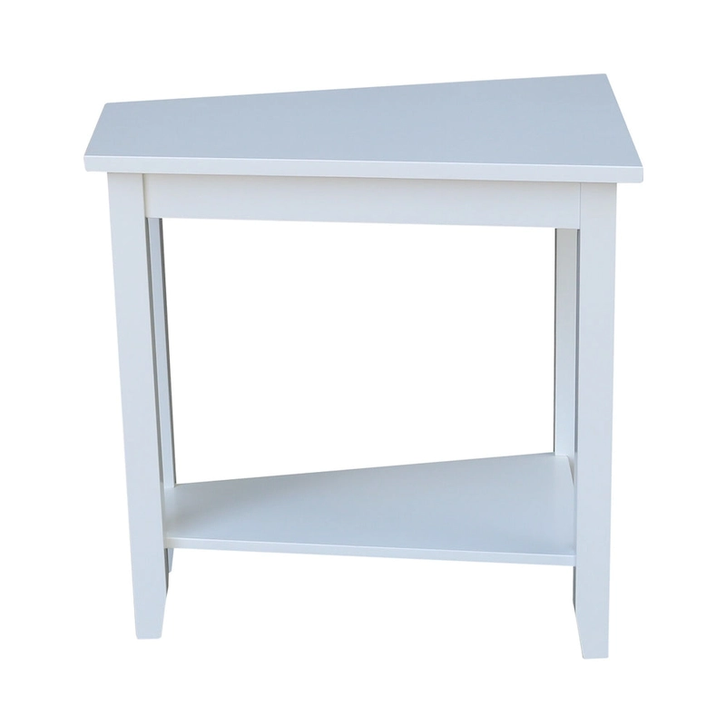 Keystone Solid Parawood Accent Table