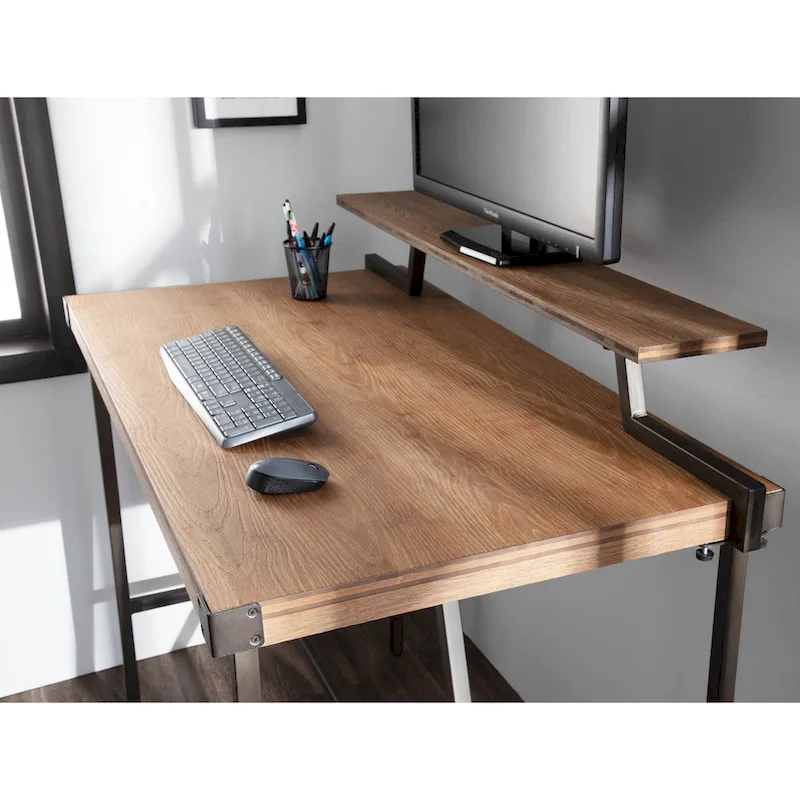 Carbon Loft Gunn Stand Up Desk with Removable Shelf