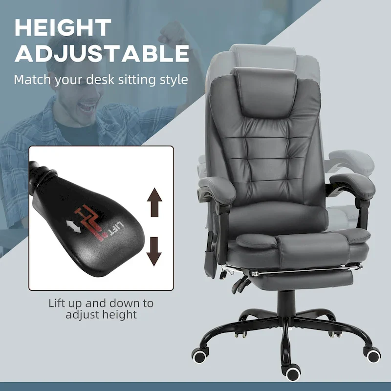 Massage Office Chair High Back Executive Recliner