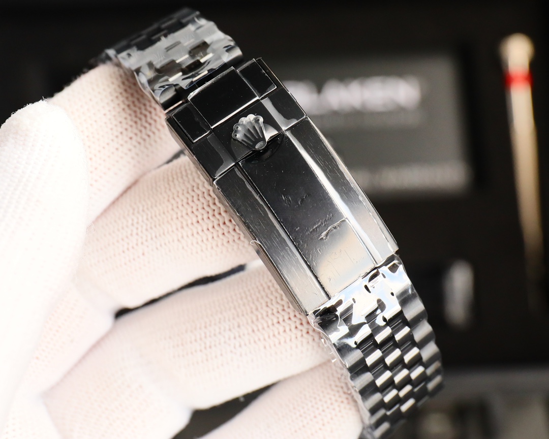 Rolex Submariner Blaken Pink Lady - fermoir et bracelet