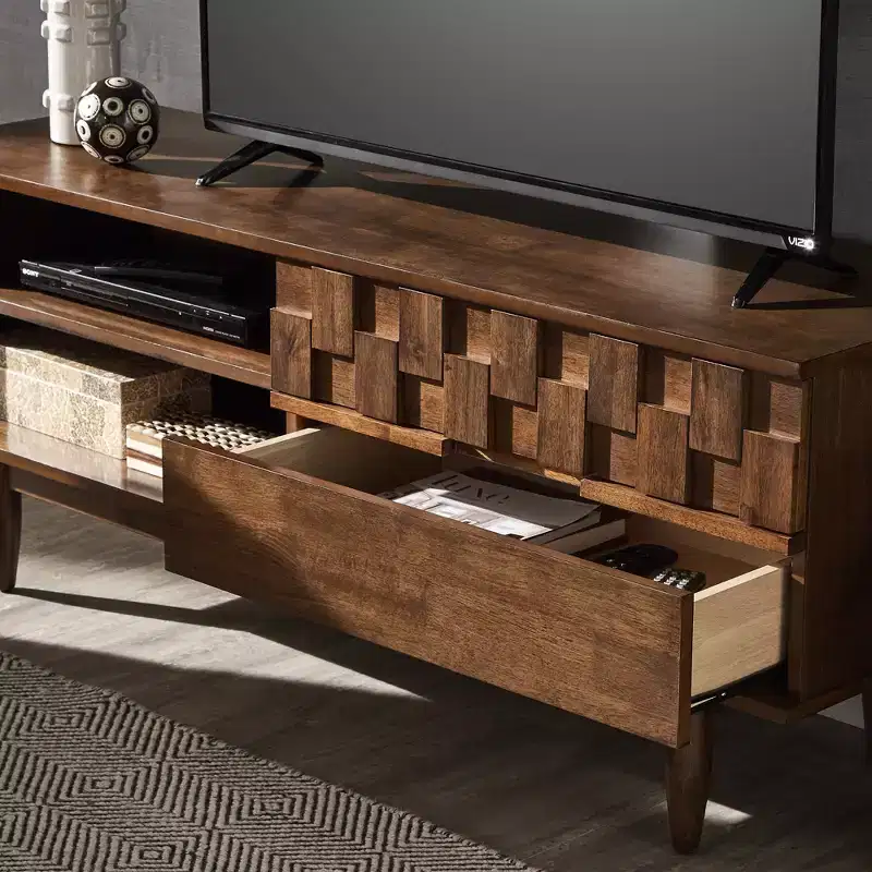 Chasin 59 Wide Tv Stand - Brown - iNSPIRE Q