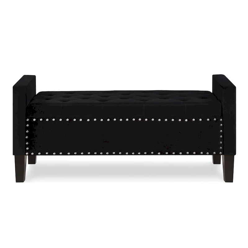 Entryway Living Room Soft Padded Seat with Armrest,Bed Bench