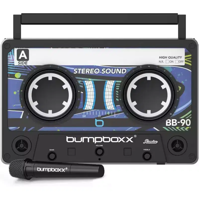 Refurbished: Bumpboxx Remix Bluetooth Speaker, Black - Manufacturer Refurbished