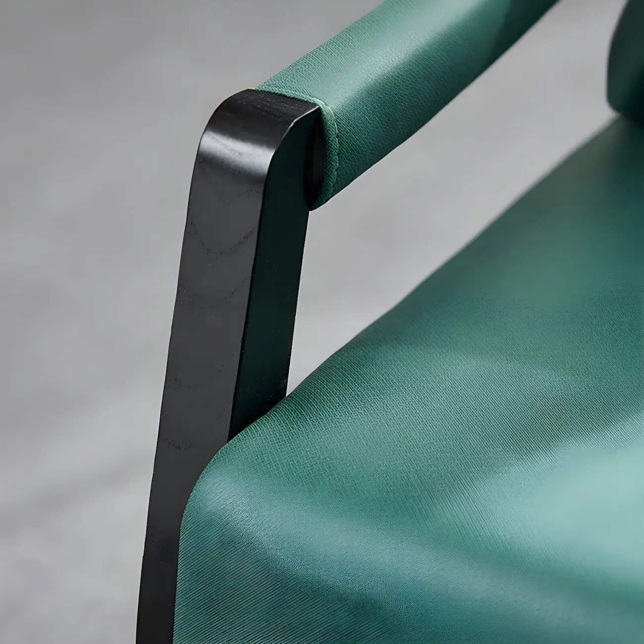 Modern Faux Leather Lounge Chair with Pillow Back