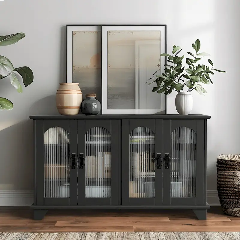 TV Stand with Storage for TVs up to 45 Inches