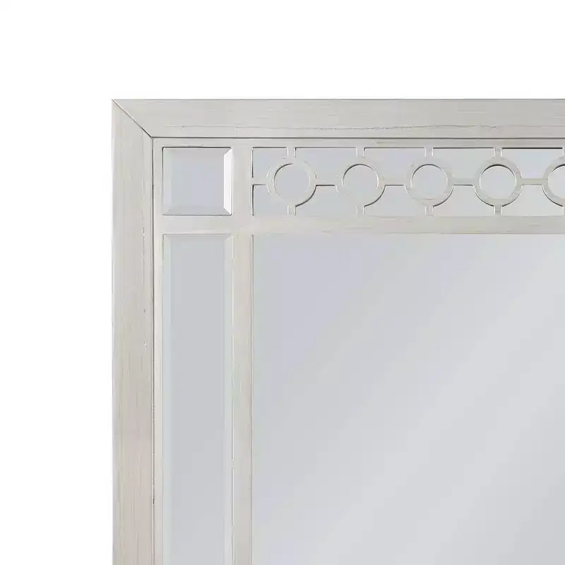 Acme Furniture Varian Dresser Mirror Silver Finish
