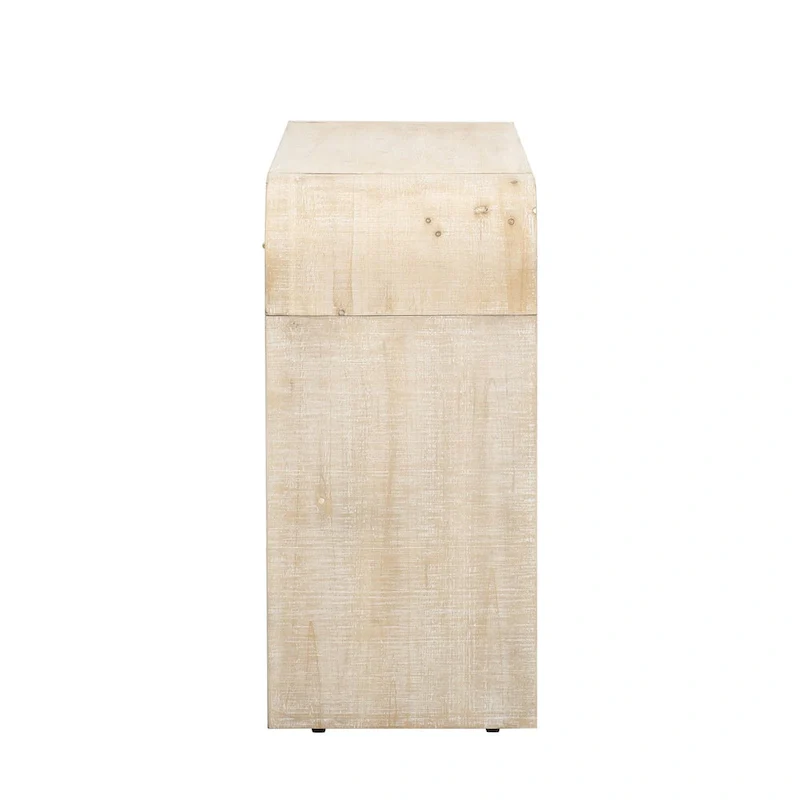 Unique Retro Silhouette Console Table with Open Style