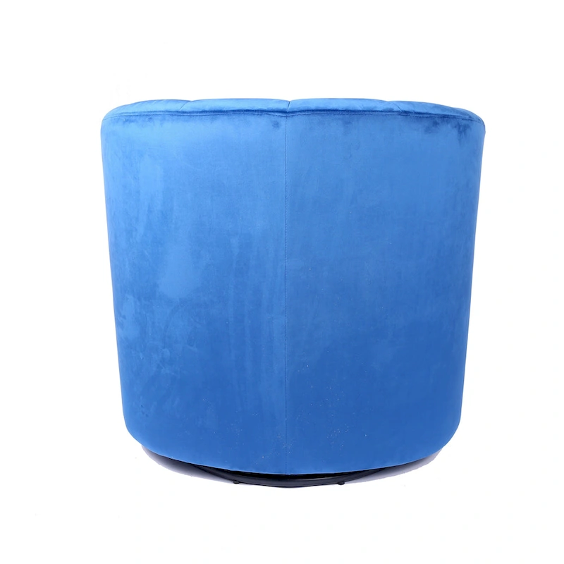 Carson Carrington Junsele Velvet Upholstery Swivel Accent Club Chair